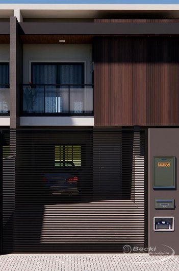 house em Rua Armando Salles, Bom Retiro - Joinville - SC