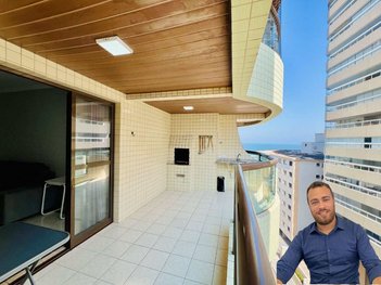 apartment em Avenida General Marcondes Salgado, Aviação - Praia Grande - SP