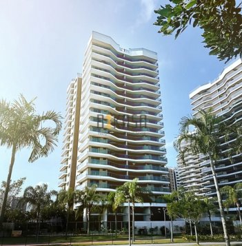 apartment em Avenida Salvador Allende, Barra da Tijuca - Rio de Janeiro - RJ