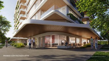 apartment em Rua Jair Hamms, Pedra Branca - Palhoça - SC