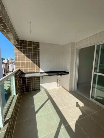 apartment em Avenida Marechal Mallet, Canto do Forte - Praia Grande - SP