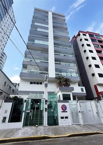 apartment em Rua Francisco Pettinati, Ocian - Praia Grande - SP