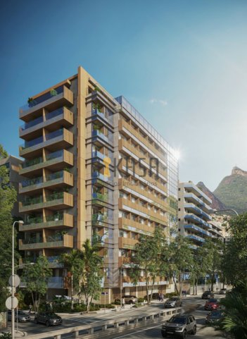 apartment em Rua Moura Brasil, Laranjeiras - Rio de Janeiro - RJ