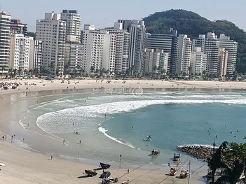 apartment em Nelson Cajado, Jardim Astúrias - Guarujá - SP
