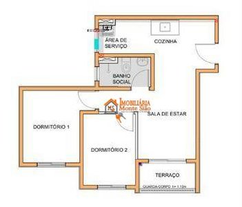 apartment em Estrada Água Chata, Água Chata - Guarulhos - SP