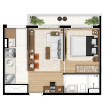 apartment em Bueno de Andrade, Aclimação - São Paulo - SP