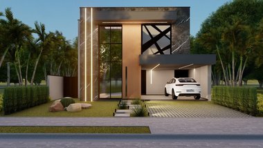 house em Avenida Atlântica, Cidade Alpha - Eusébio - CE