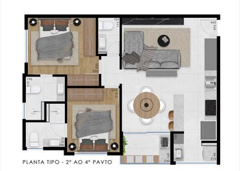 apartment em Rua Salutares, São Lucas - Belo Horizonte - MG