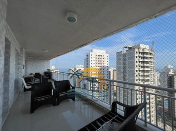 apartment em Avenida General Rondon, Vila Alzira - Guarujá - SP