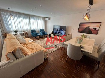 apartment em Rua Azevedo Sodré, Gonzaga - Santos - SP