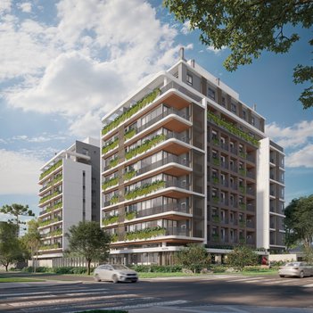 apartment em Rua Professor Álvaro Jorge, Vila Izabel - Curitiba - PR