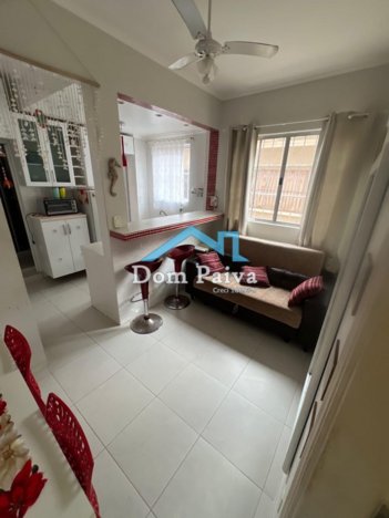apartment em Rua João Ribeiro, Itararé - São Vicente - SP