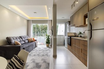 apartment em Rua Antônio Gabardo Júnior, Bom Jesus - Campo Largo - PR