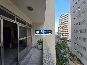 apartment em Rua Coronel Cândido Gomes, José Menino - Santos - SP