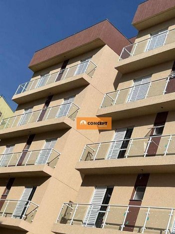 apartment em Rua Eduardo dos Santos, Vila Perracini - Poá - SP