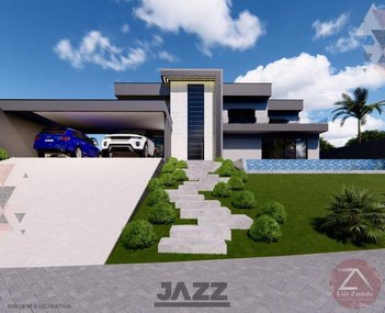 house em Alameda Periquito, Loteamento Retiro Recanto Tranquilo - Atibaia - SP