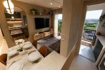 apartment em Rodovia Margarida da Graça Martins, Água Seca - Piracicaba - SP