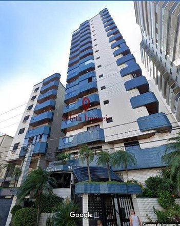 apartment em Rua Colômbia, Guilhermina - Praia Grande - SP