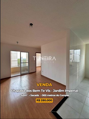 apartment em Rua João-de-barro, Jardim Imperial - Cuiabá - MT