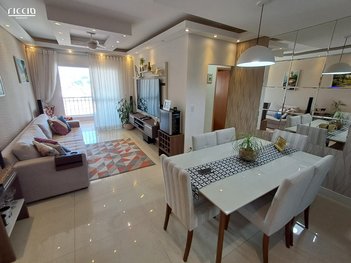 apartment em Estrada Professora Olinda de Almeida Mercadante, Parque Santo Antônio - Jacareí - SP