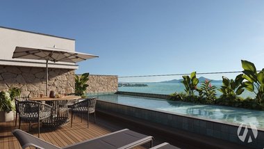 apartment em Rua Antônio Scherer, Kobrasol - São José - SC