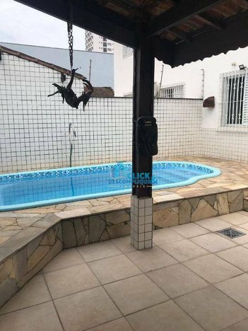 house em Rua Santos Dumont, Estuário - Santos - SP