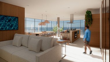 apartment em Avenida Sete de Setembro, Centro - Guaratuba - PR