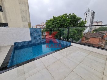 house em Rua Nabuco de Araújo, Boqueirão - Santos - SP