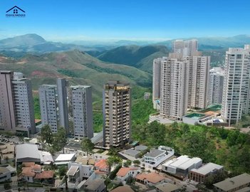 apartment em Avenida Doutor Marco Paulo Simon Jardim, Piemonte - Nova Lima - MG