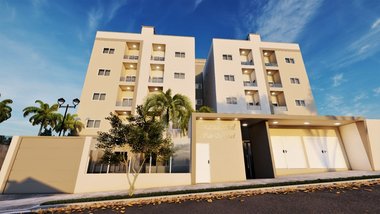 apartment em Rua Pernambuco, Santo Antônio - Chapecó - SC