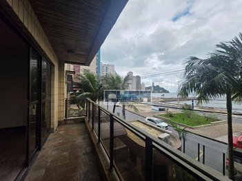 apartment em Avenida Antônio Rodrigues, Centro - São Vicente - SP