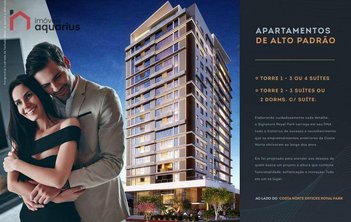 apartment em Rua Carlos Maria Auricchio, Condomínio Royal Park - São José dos Campos - SP