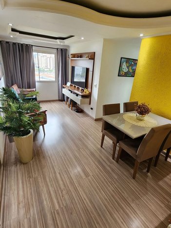 apartment em Avenida Queiroz Pedroso, Jardim Pedroso - Mauá - SP