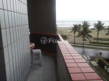 apartment em Avenida Presidente Kennedy, Guilhermina - Praia Grande - SP