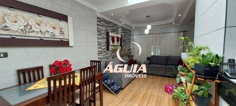 house em Rua Euclides de Figueiredo, Vila Lutécia - Santo André - SP
