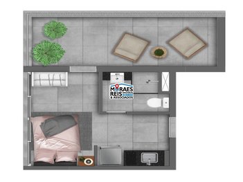 apartment em Avenida Santo Amaro, Santo Amaro - São Paulo - SP
