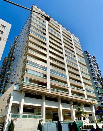 apartment em Rua Colômbia, Guilhermina - Praia Grande - SP