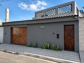 house em Rua Uruguai, Guilhermina - Praia Grande - SP