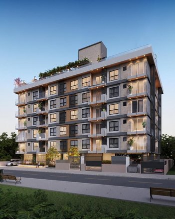apartment em Doutor Antônio Prudente de Moraes, Canasvieiras - Florianópolis - SC