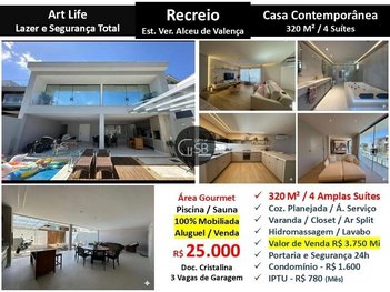 house em Estrada Vereador Alceu de Carvalho, Recreio dos Bandeirantes - Rio de Janeiro - RJ