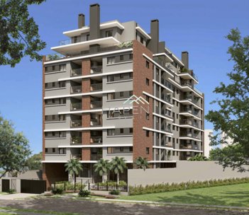 apartment em Rua José Cadilhe, Água Verde - Curitiba - PR