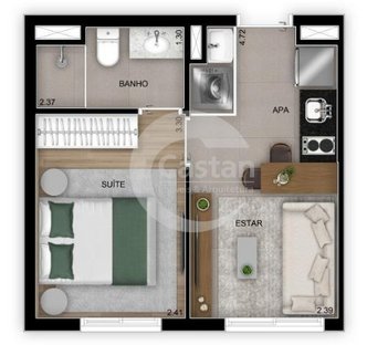 apartment em Rua Madre de Deus, Mooca - São Paulo - SP