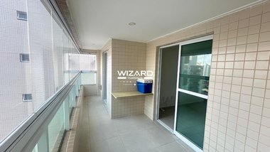 apartment em Rua Doutor Freud, Ocian - Praia Grande - SP