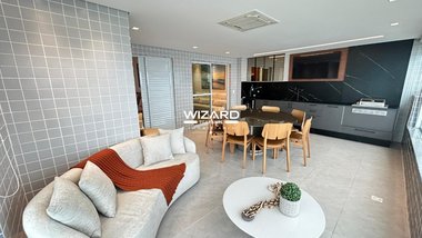 apartment em Rua Maria Beltrame Borloni, Caiçara - Praia Grande - SP