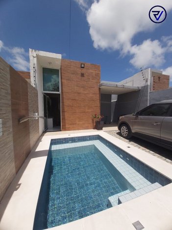 house em Avenida Atlântica, Cidade Alpha - Eusébio - CE
