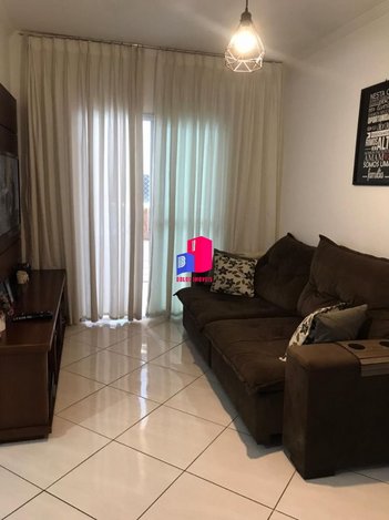 apartment em Rua Doutor João Sampaio, Guilhermina - Praia Grande - SP