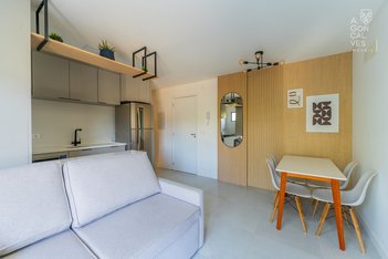 apartment em Rua Alcebíades Plaisant, Água Verde - Curitiba - PR