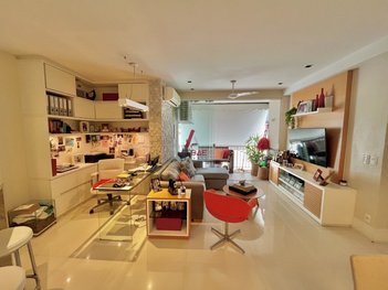 apartment em Rua Marques dos Santos, Laranjeiras - Rio de Janeiro - RJ