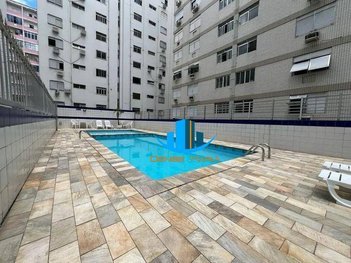 apartment em Avenida Bartholomeu de Gusmão, Boqueirão - Santos - SP