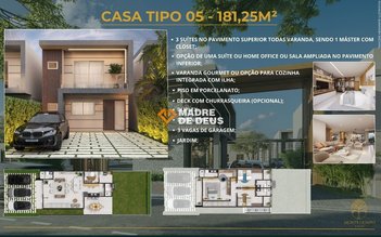 house em Rua Francisco Oliveira de Almeida, Amador - Eusébio - CE